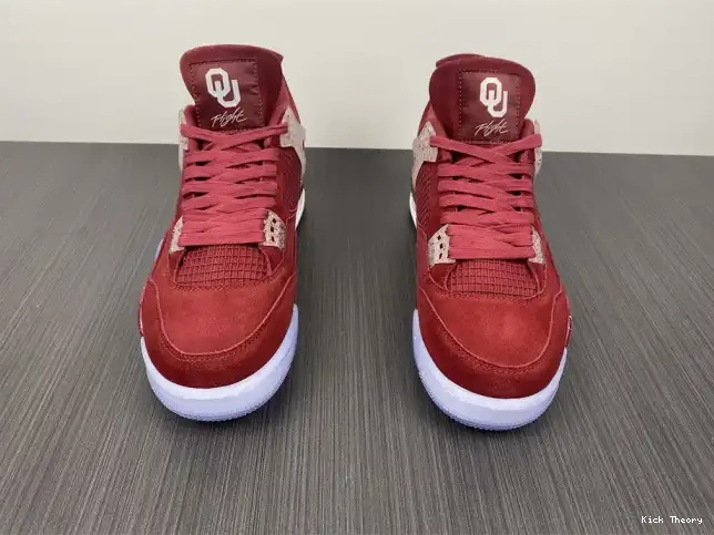 Kicked Out Shoe Store AJ4-904282 4 PE Oklahoma Sooners Jordan Retro 0506
